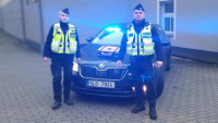 policie hlídka
